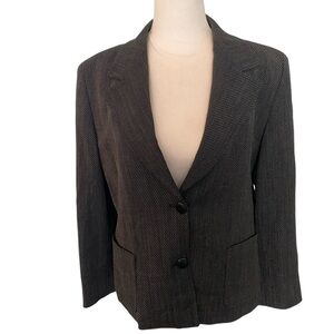 MaxMara Wool button blazer